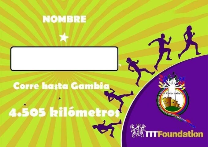 Dorsal carrera solidaria