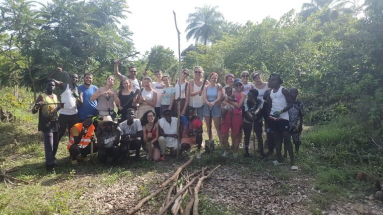 Reforestando en Gambia